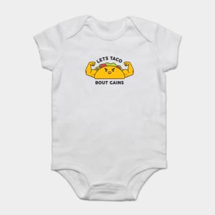 Taco Gains Baby Bodysuit